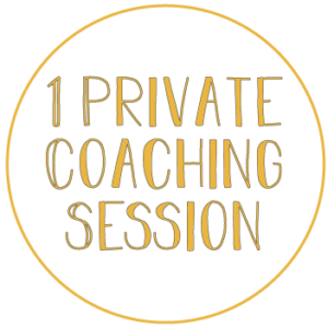 (1) 1:1 Private Business Coaching Session